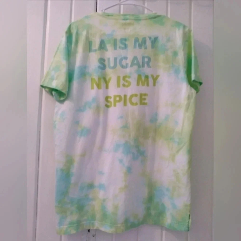 VS PINK tie dye tee-medium